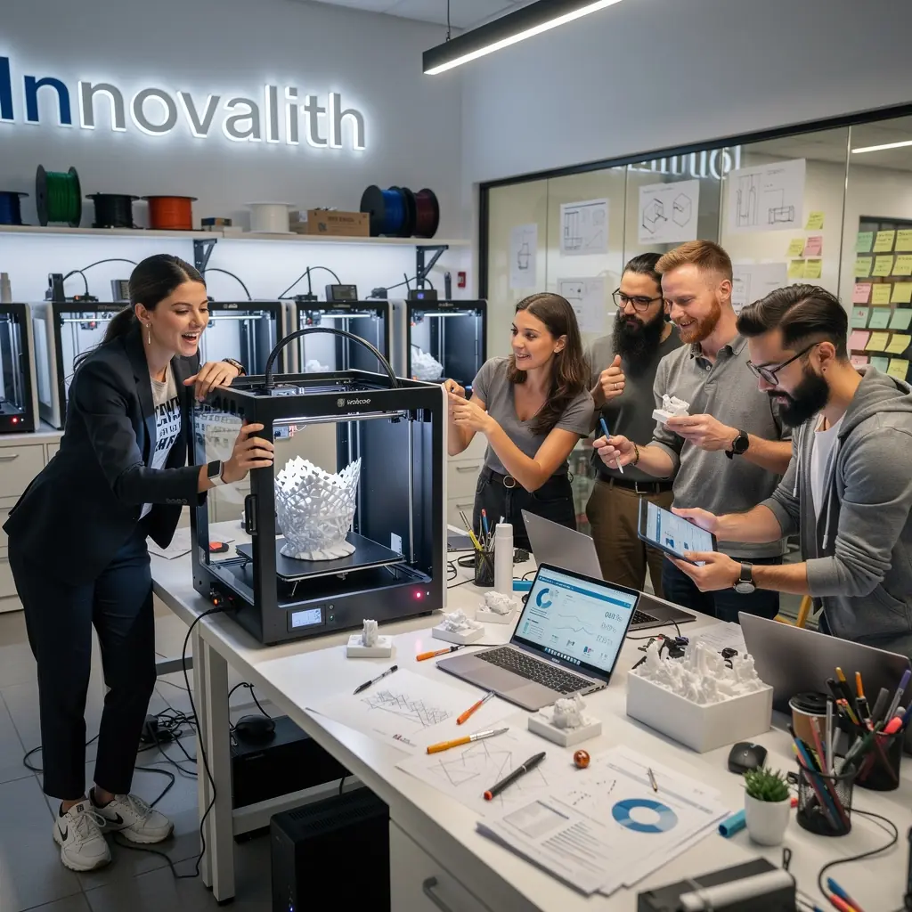 Professional business solutions illustration